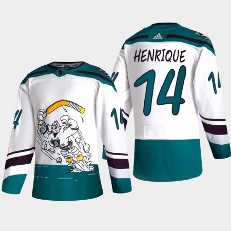 Anaheim Ducks Dresy Adam Henrique 14 2020-21 Reverse Retro Authentic - Pánské Anaheim Ducks Dresy Adam Henrique 14 2020-21 Reverse Retro Authentic - Pánské
